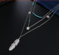 Preview: 3fold necklace-silver-fether